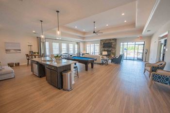 Clubhouse with billiard/ entertainment space